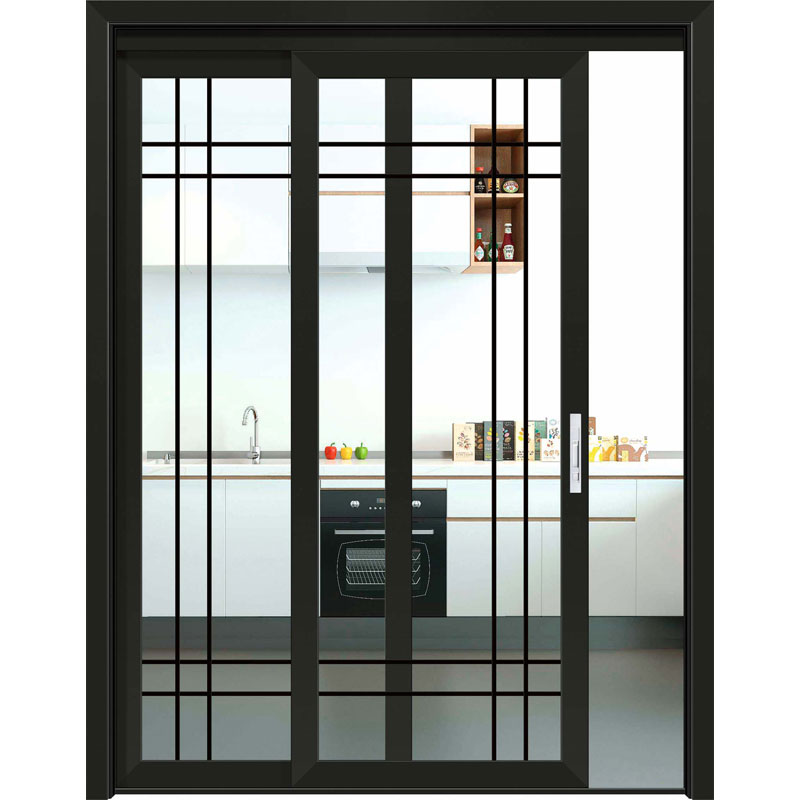 Porte étroite en alliage d'aluminium